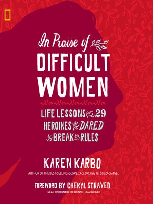 cover image of In Praise of Difficult Women